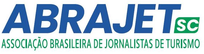 Logo abrajet - associação brasileira de jornalistas de turismo de santa catarina