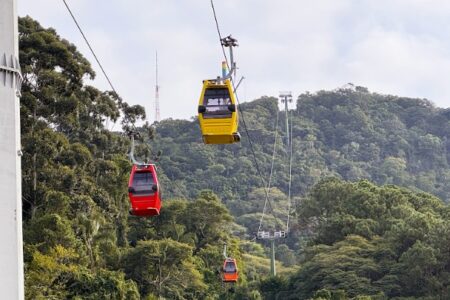 Parque Unipraias reabre com bondinhos aéreos modernizados