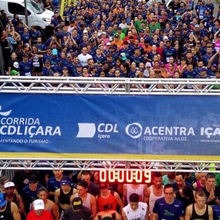 4ª Corrida CDL de Içara mobilizou mais de 500 corredores e fortaleceu o turismo local