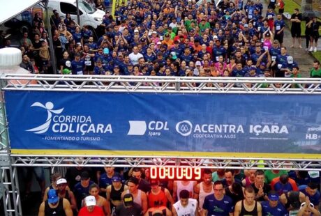 4ª Corrida CDL de Içara mobilizou mais de 500 corredores e fortaleceu o turismo local
