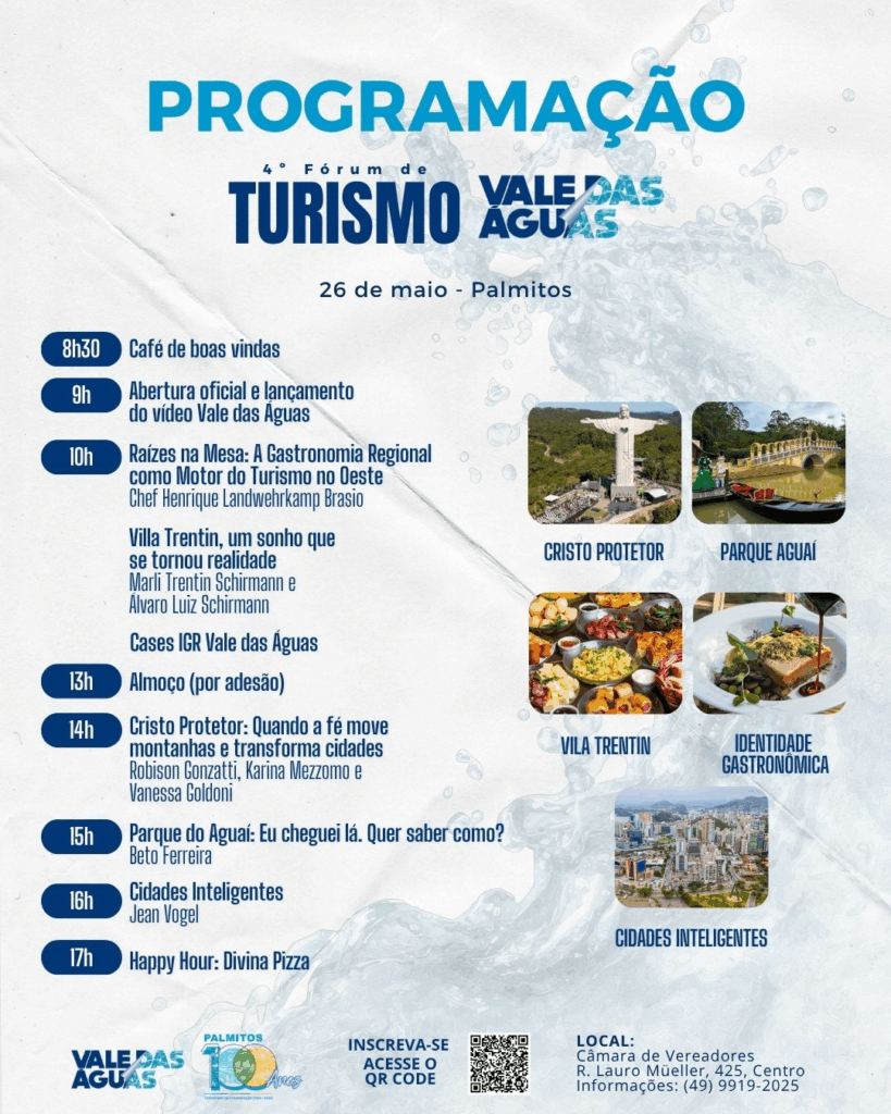 Vale das Águas promove encontro regional para impulsionar turismo e economia